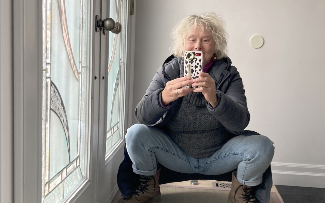 I’ve lost my spry, but discovered the squat.